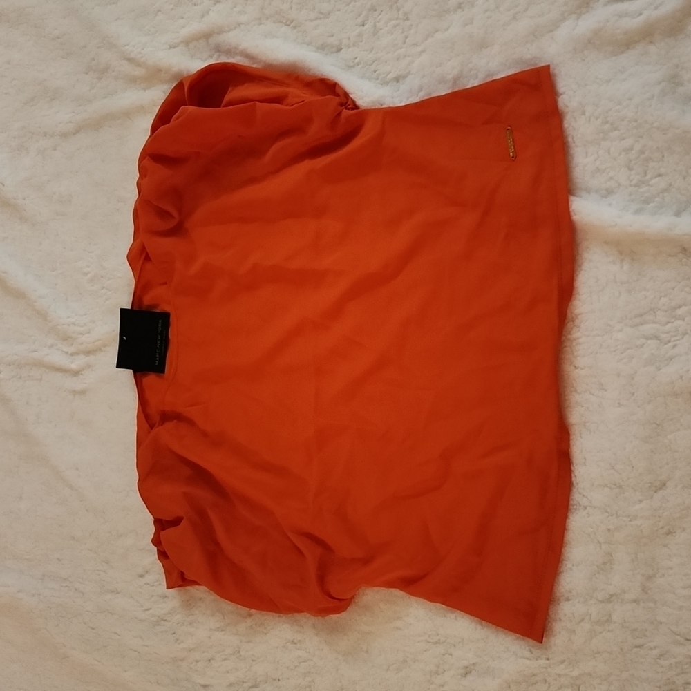 Marc New York orange blouse